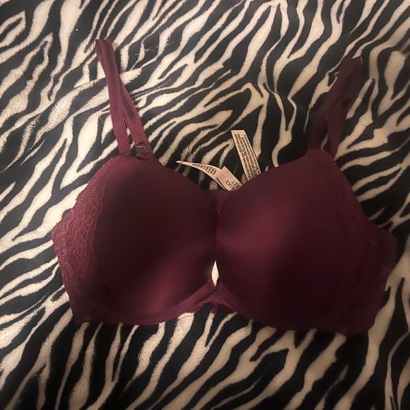 Push Up Burgundy VS Bra - Picture 1 of 2